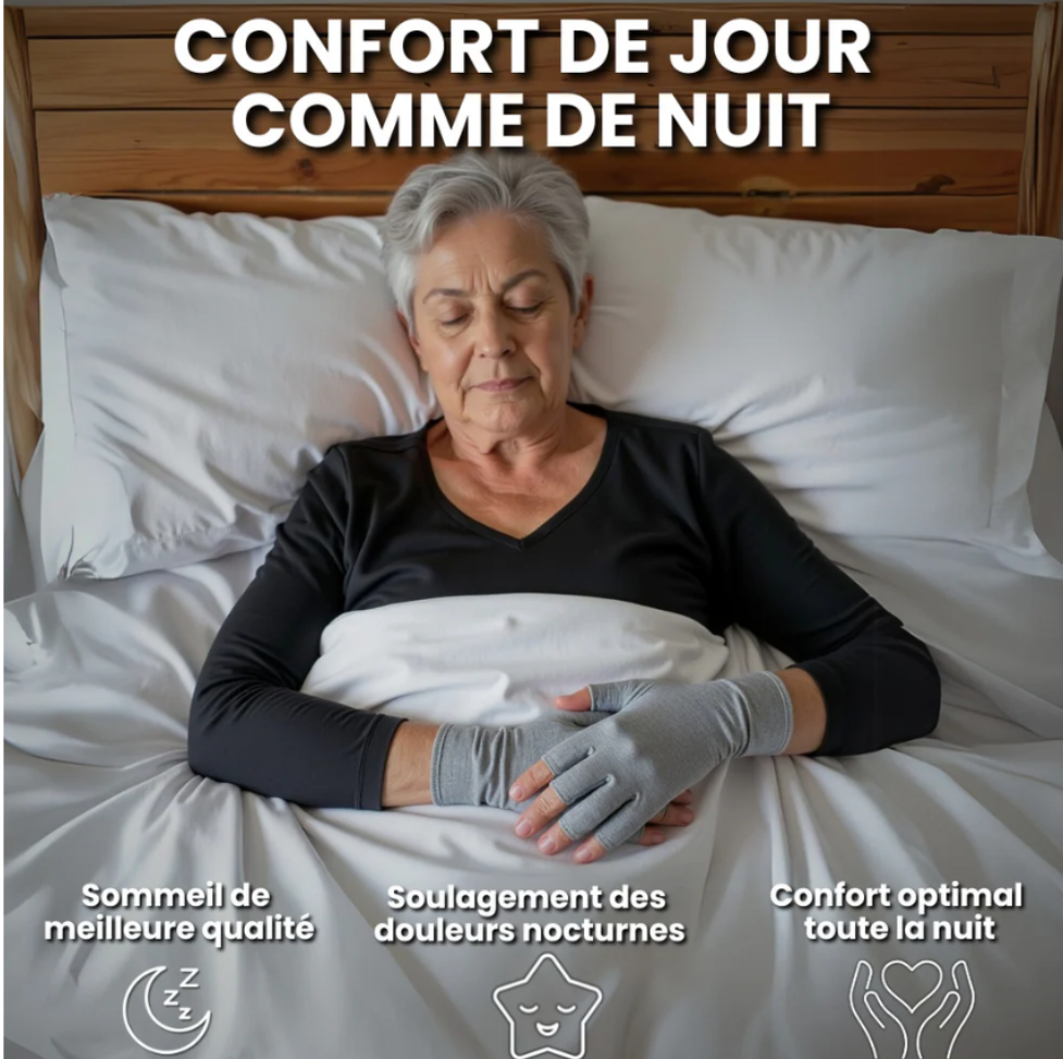 Ractivea™ | Gants de compression anti-douleurs Bambou