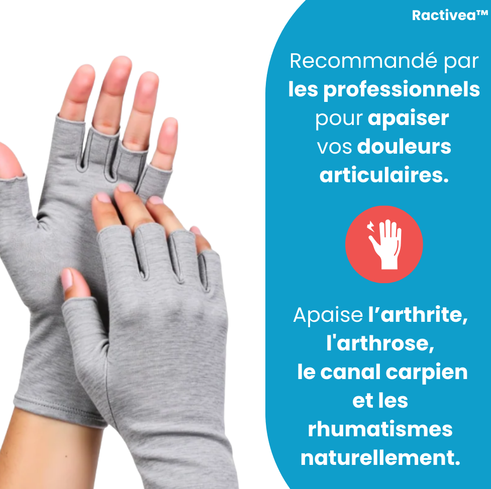 Ractivea™ | Gants de compression anti-douleurs Bambou