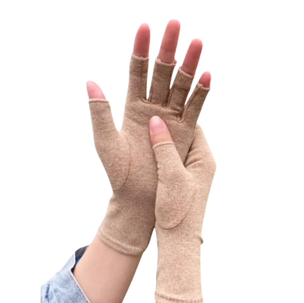 Ractivea™ | Gants de compression anti-douleurs Beige