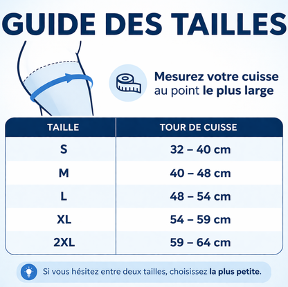 Genouillère Rotulienne en Bambou pour Arthrose, Douleurs et Gonflement