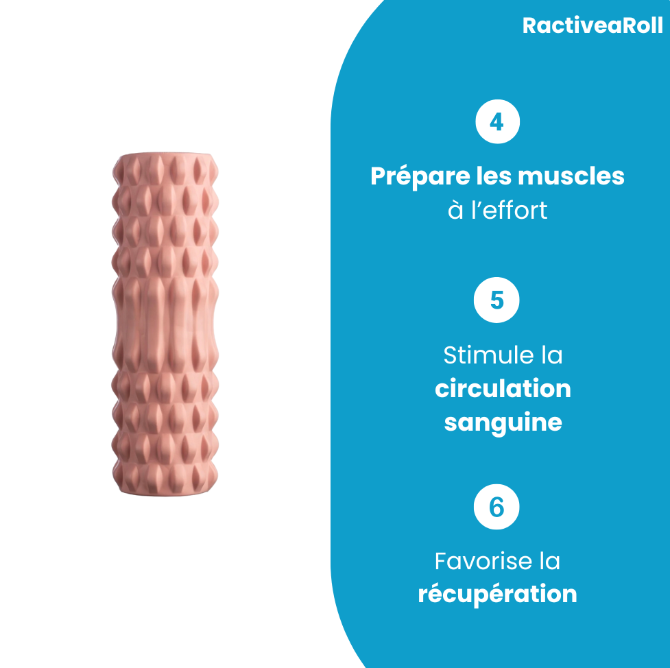 RactiveaRoll | Soulage vos muscles et améliore votre circulation sanguine