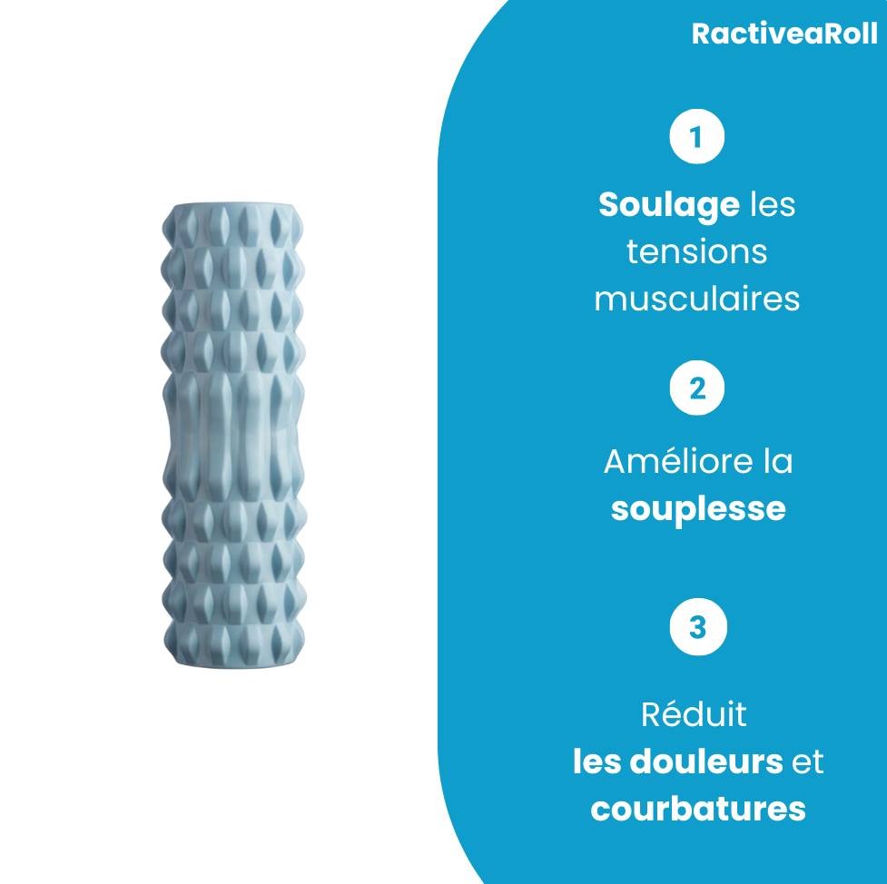 RactiveaRoll | Soulage vos muscles et améliore votre circulation sanguine