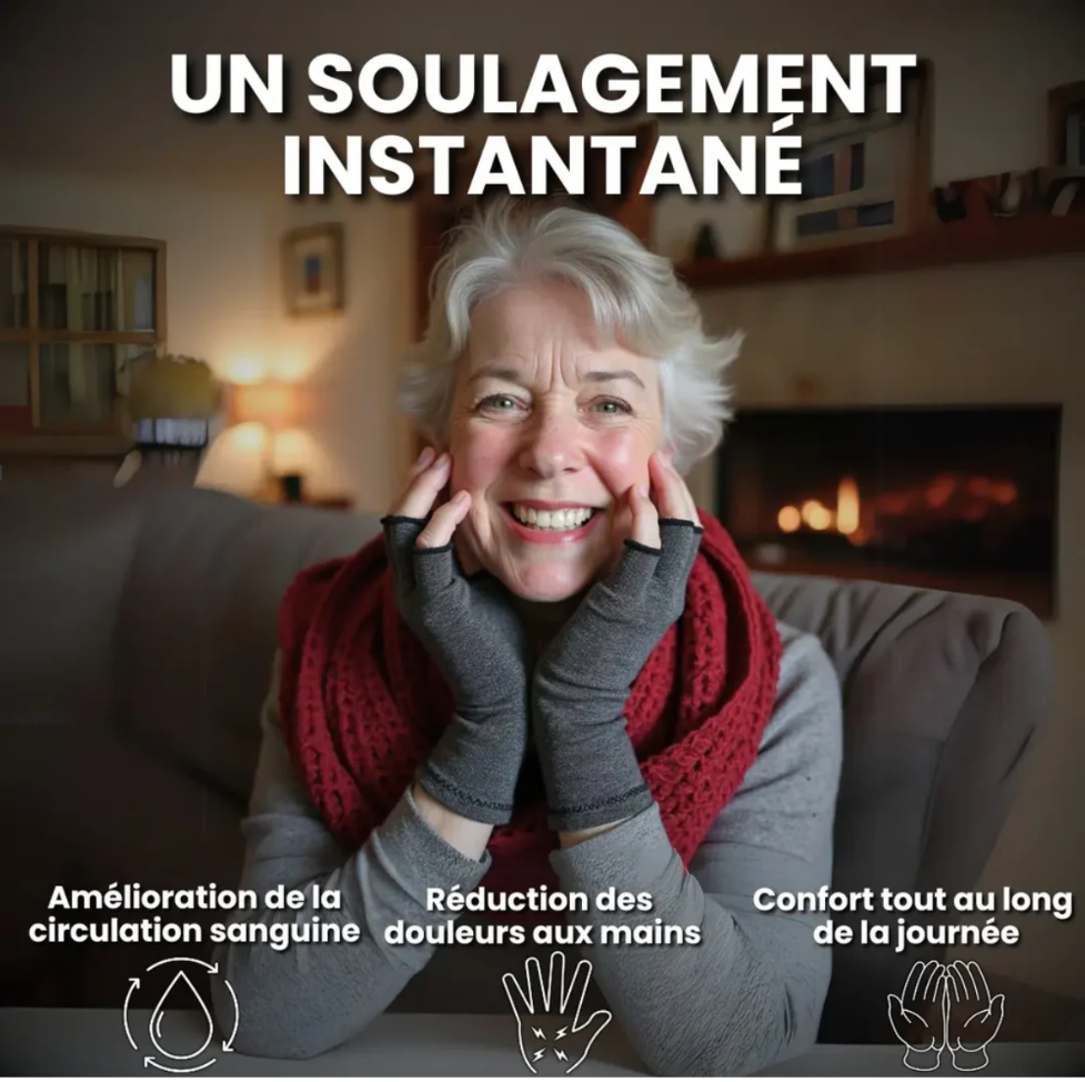 Ractivea™ | Gants de compression anti-douleurs