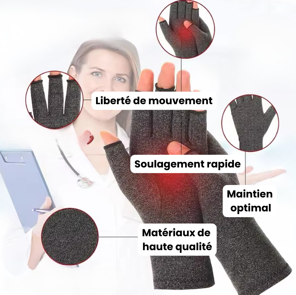 Ractivea™ | Gants de compression anti-douleurs