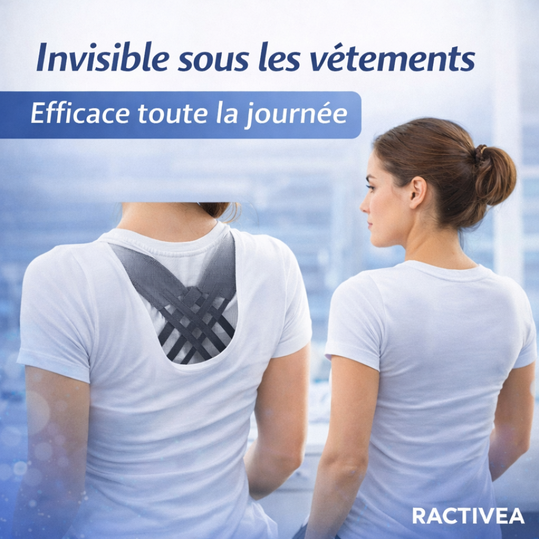 RactiveaPro | Corrige votre posture et apaise vos douleurs dorsales